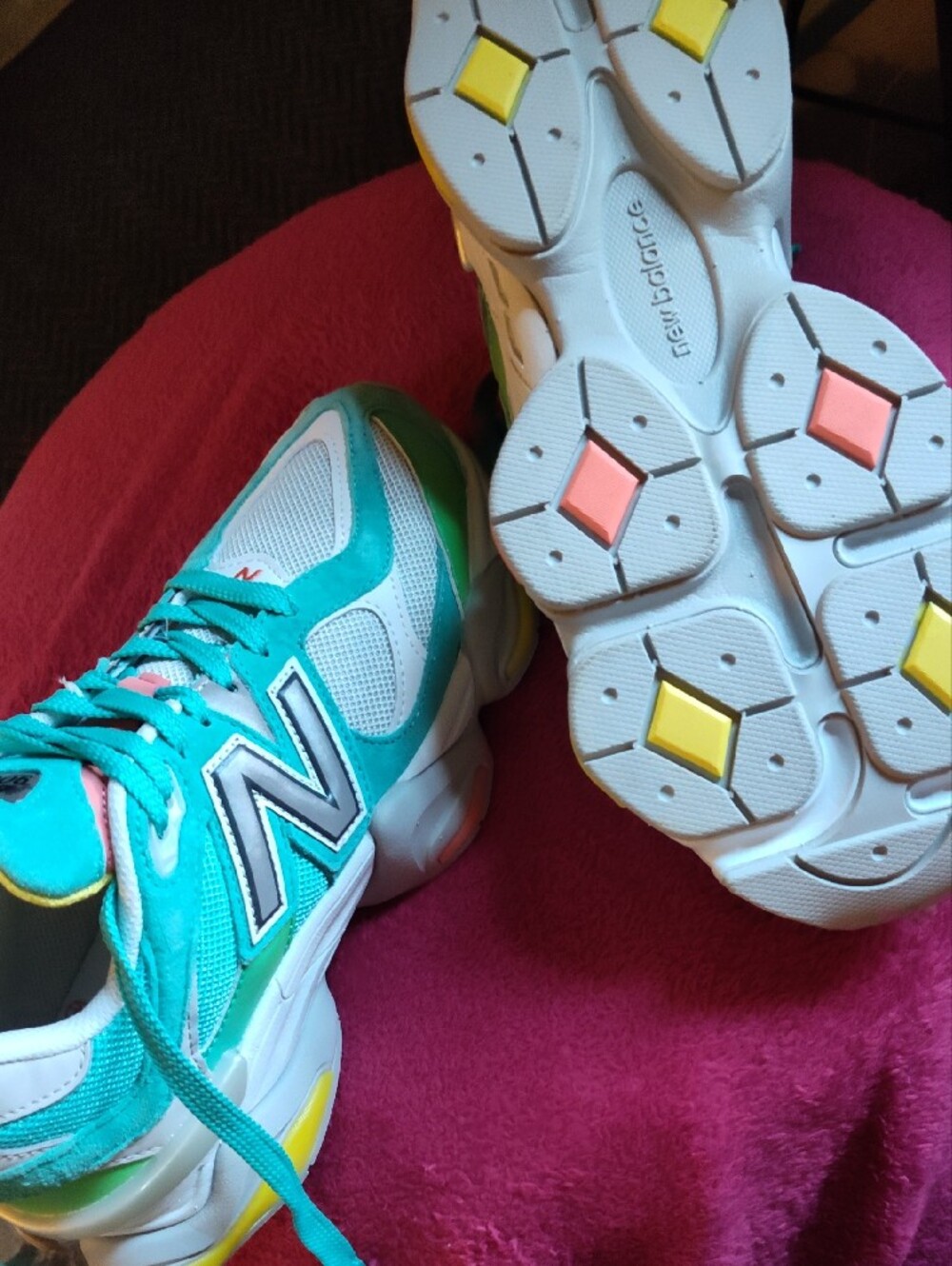 Turquoise Athletic Sneakers - Picture 10 of 10